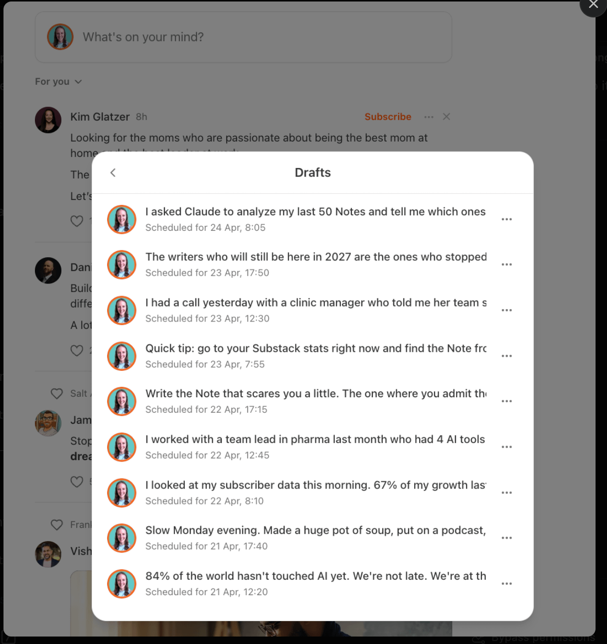 I Batch 21 Substack Notes Every Sunday in 30 Minutes. Here's How I Grow ...