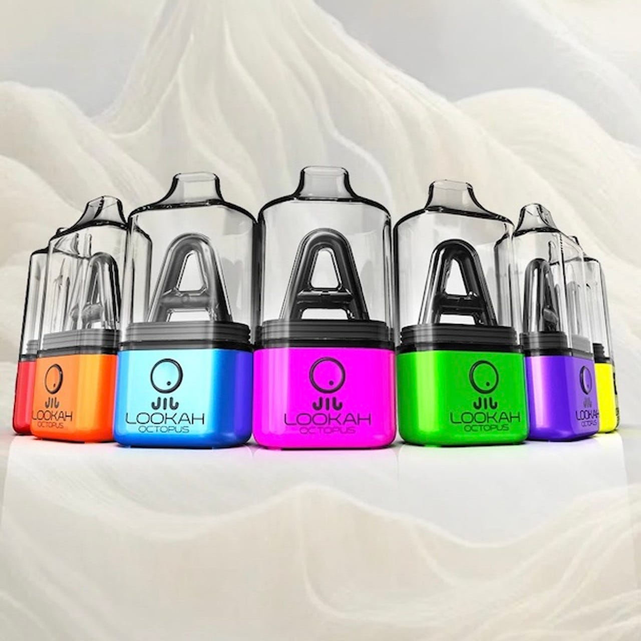 Lookah Octopus Mini Dab Rig Vaporizer: Black | Pocket Rig