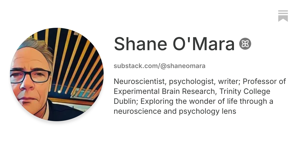 Shane O'Mara | Substack