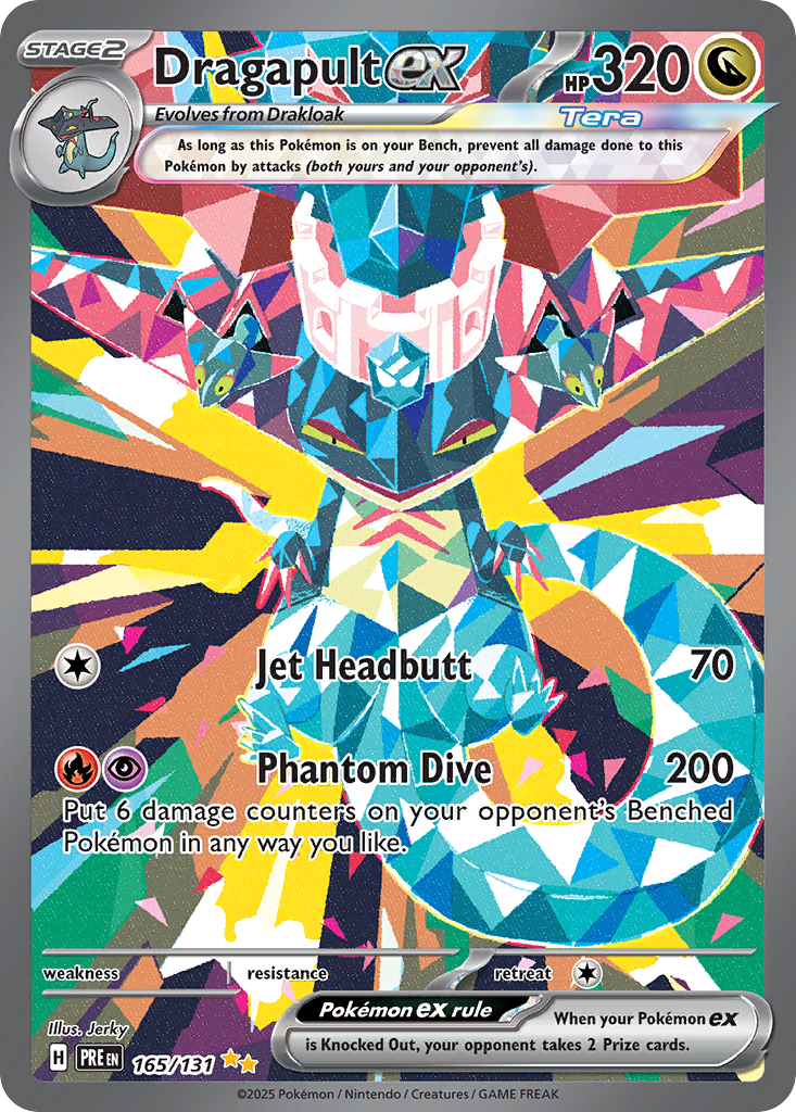 Dragapult ex · Prismatic Evolutions (PRE) #165 ‹ PkmnCards