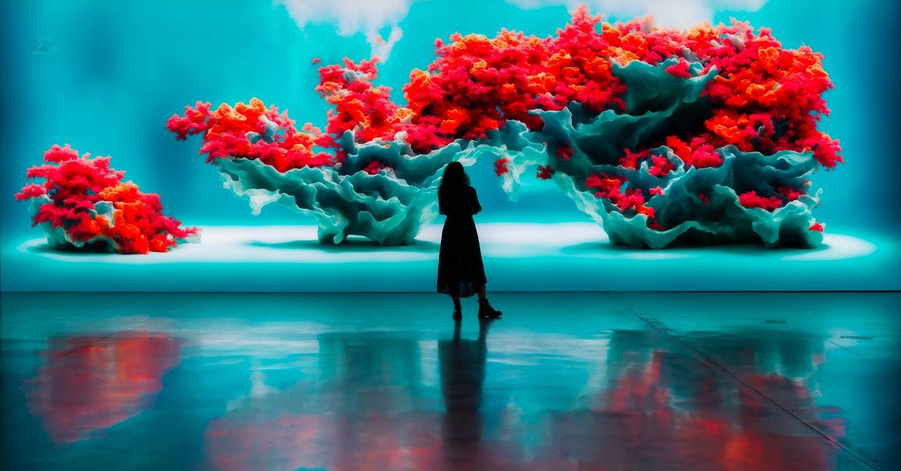 Dataland: Das erste Museum, das komplett aus KI-Kunst besteht Dataland: Das erste Museum, das komplett aus KI-Kunst besteht