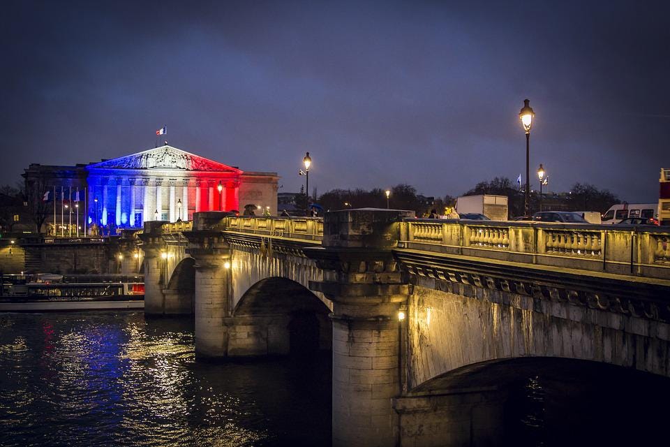 Paris, France, Flag, Europe, French, Tourism, Famous