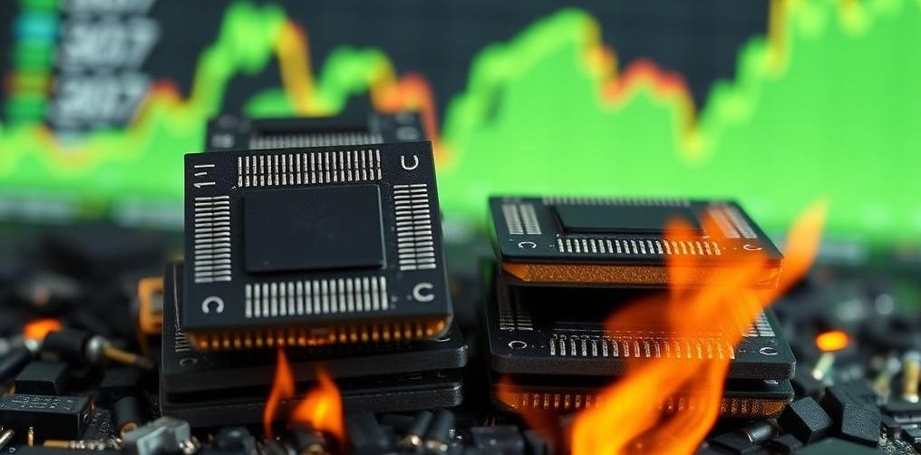 Semiconductor Chips and Circuit Board