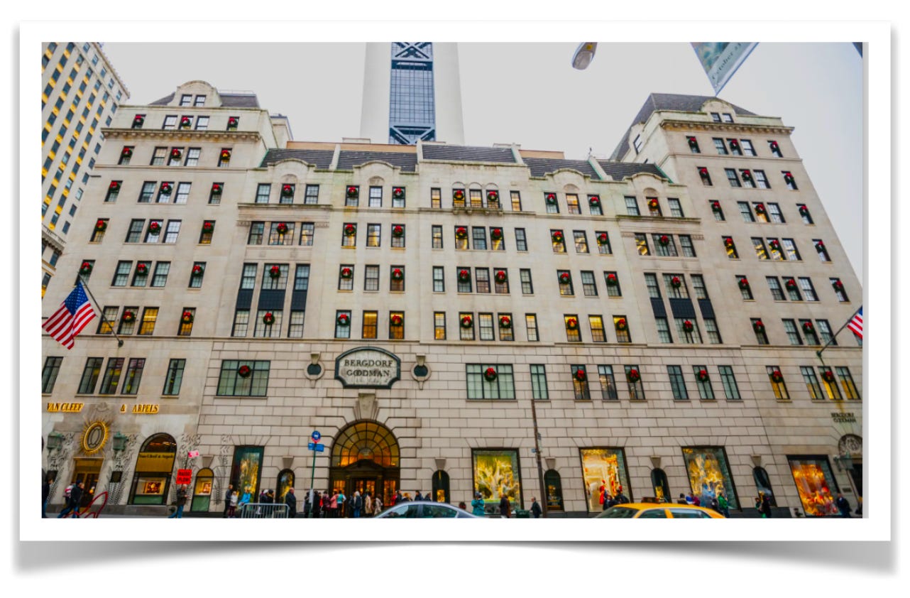 A Trip To Bergdorf Goodman - by Jolain Muller