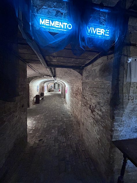 Memento Vivere Art Exhibition in London.