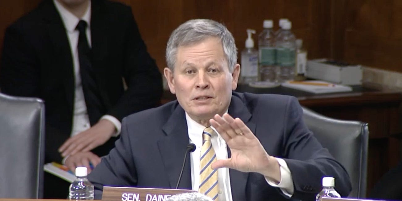 Daines Addresses Increased Risk of Catastrophic Wildfires at Senate Hearing Today