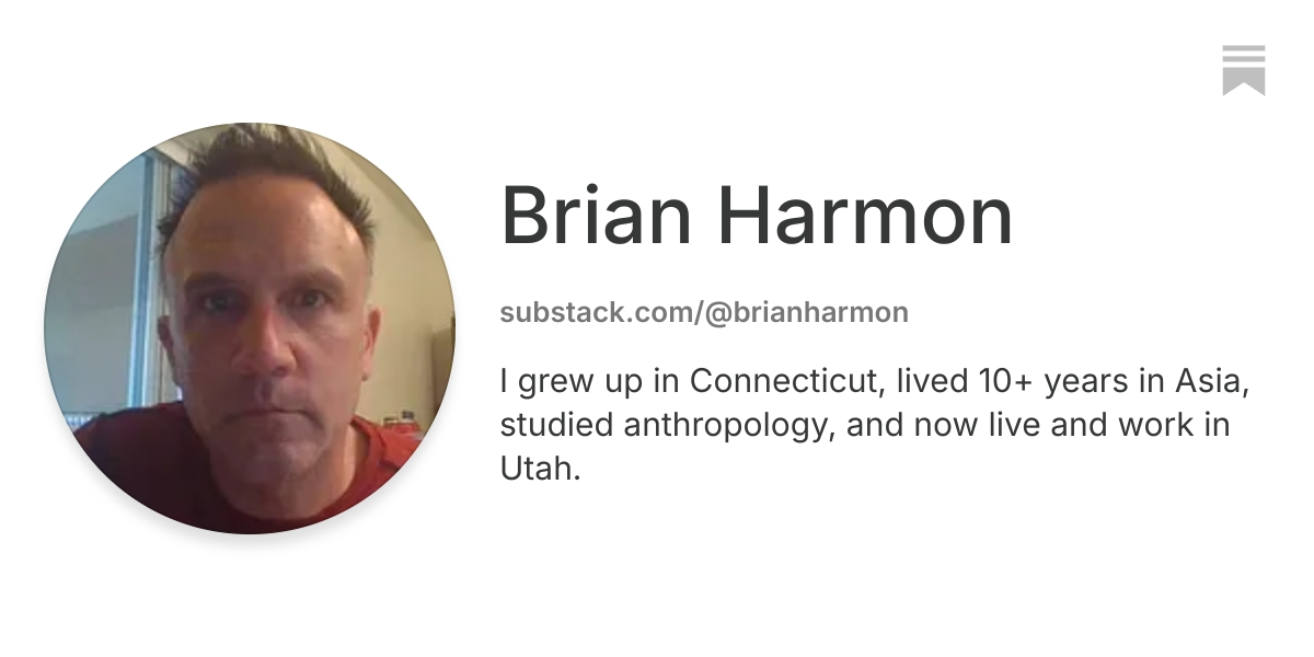 Brian Harmon | Substack