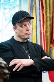 elon musk with a black eye