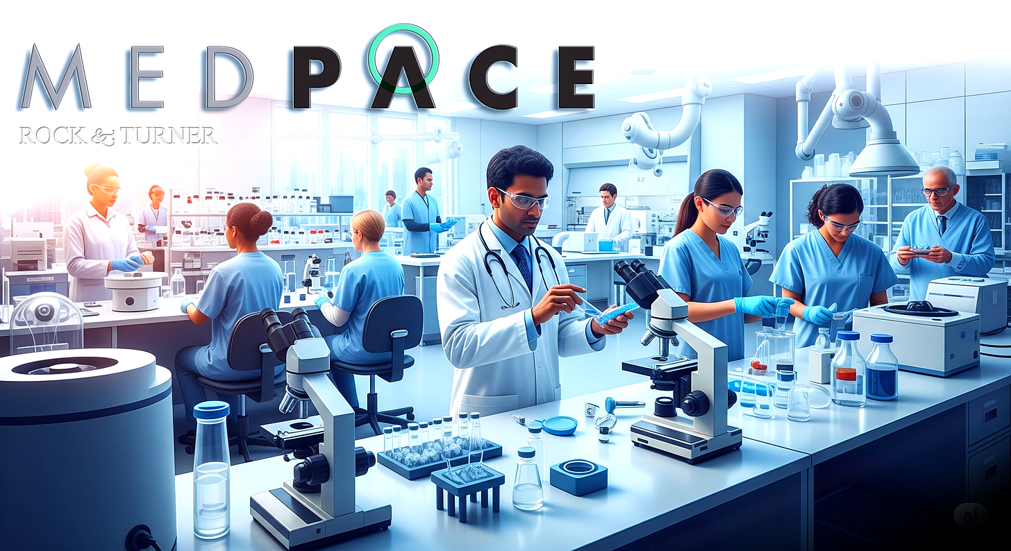 rockandturner.substack.com investment analysis of Medpace