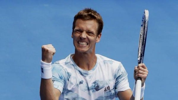 tomas berdych beats simon abn rotterdam 2015 tomas berdych beats simon abn rotterdam 2015