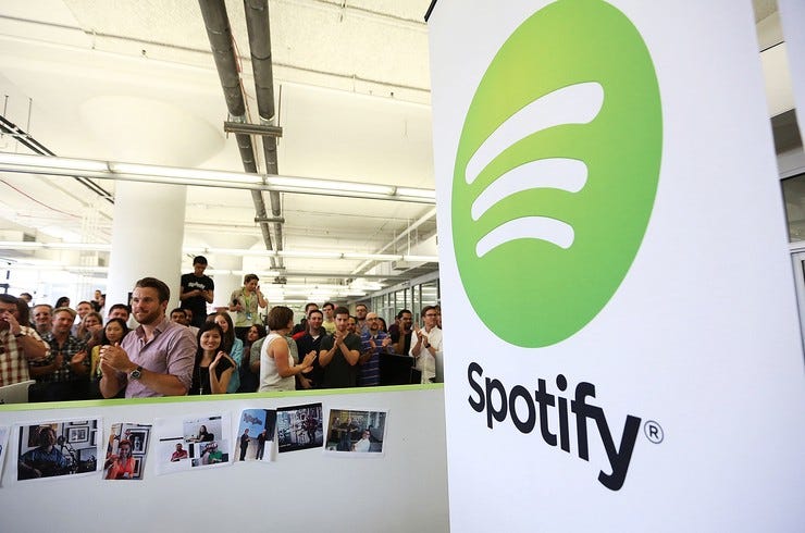 Spotify office logo billboard 1548 Spotify office logo billboard 1548