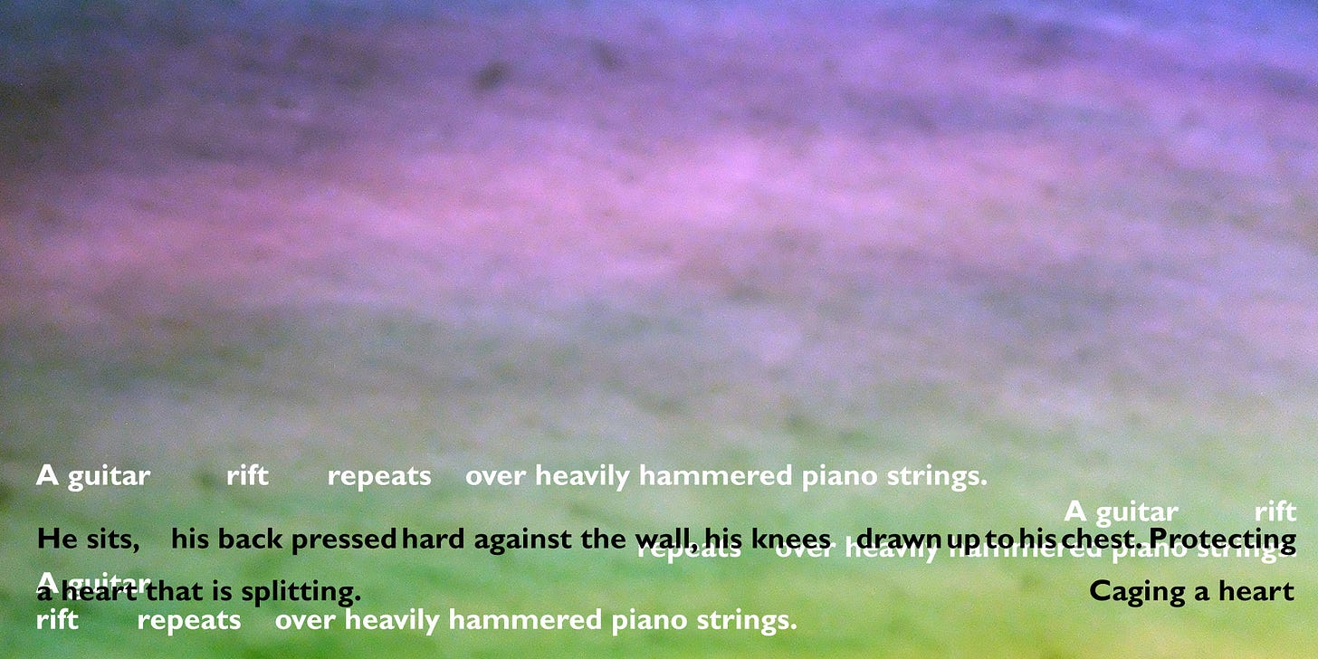 pastel background of purples and greens with text 