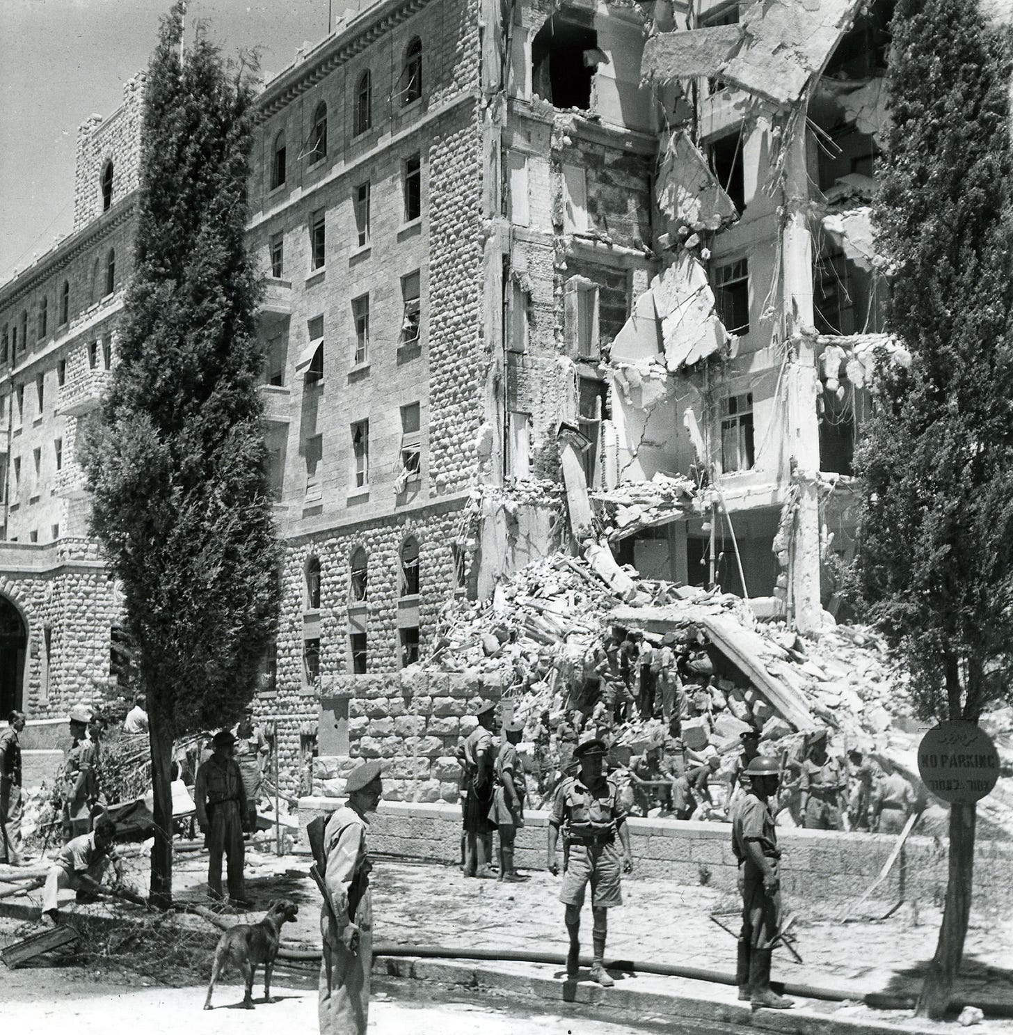 interactive encyclopedia of the palestine question – palquest | king david  hotel