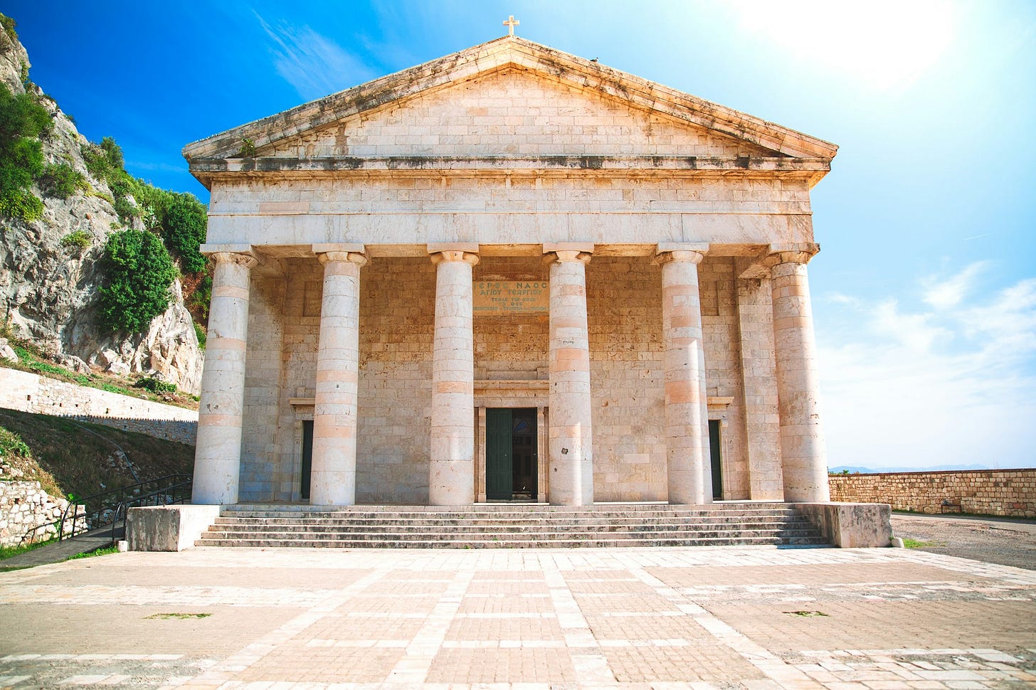 Church located inside Old Venetian Fortress Church located inside Old Venetian Fortress