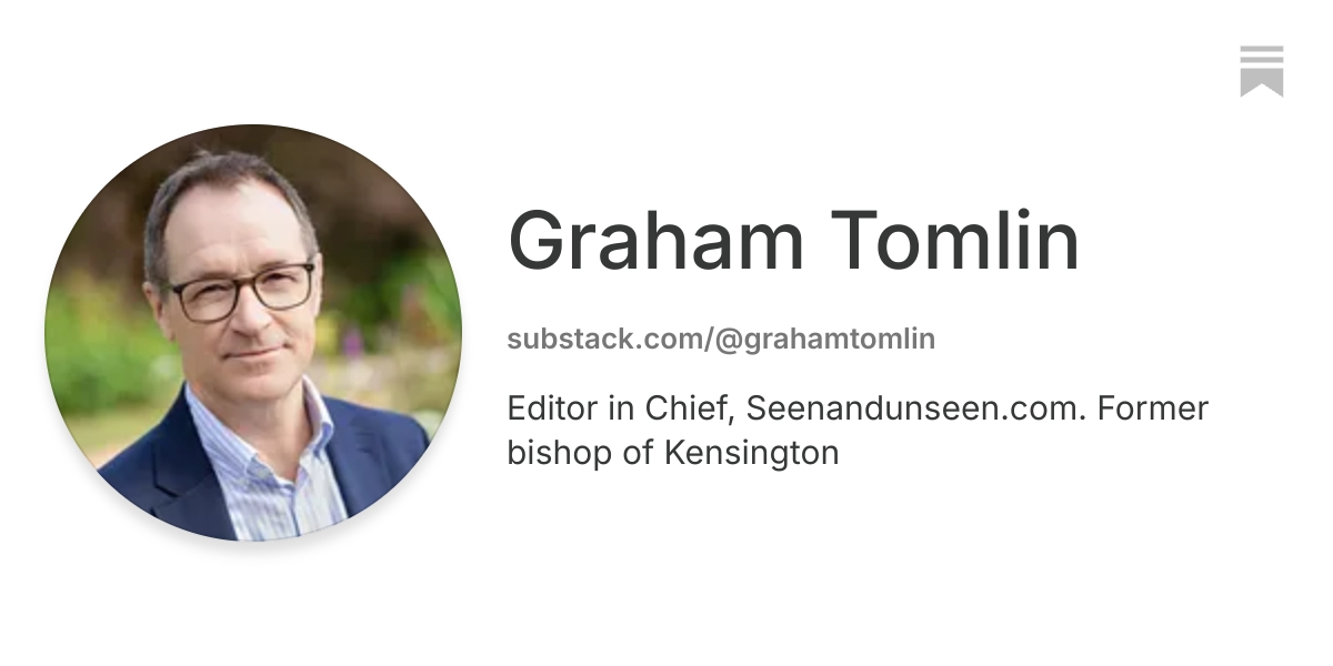 Graham Tomlin | Substack
