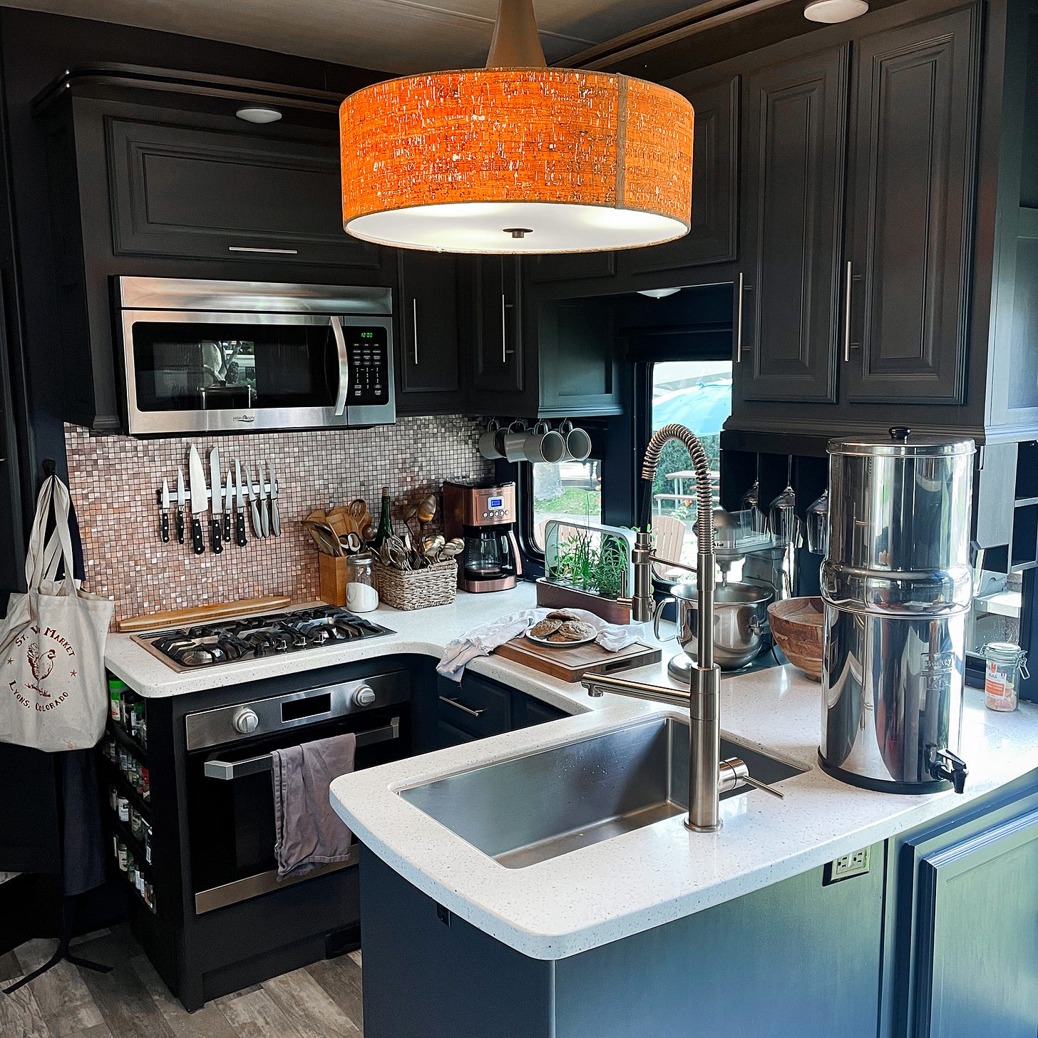 My RV kitchen.