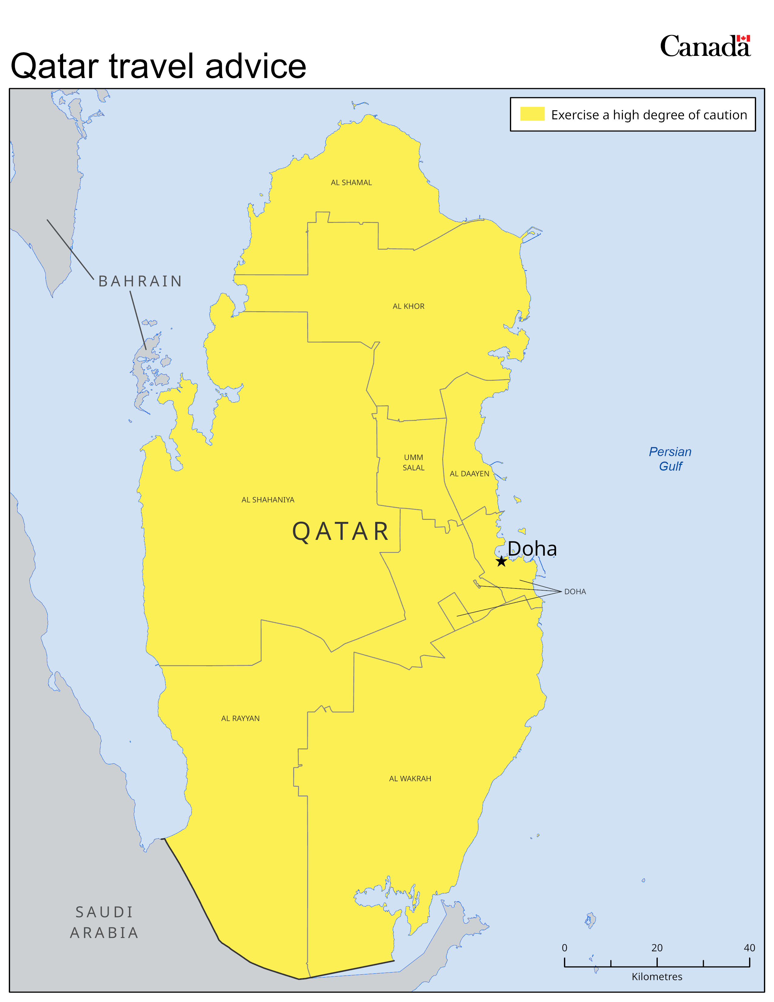 Canada Updates Travel Advisory For Qatar Due To Tensions In The Middle East