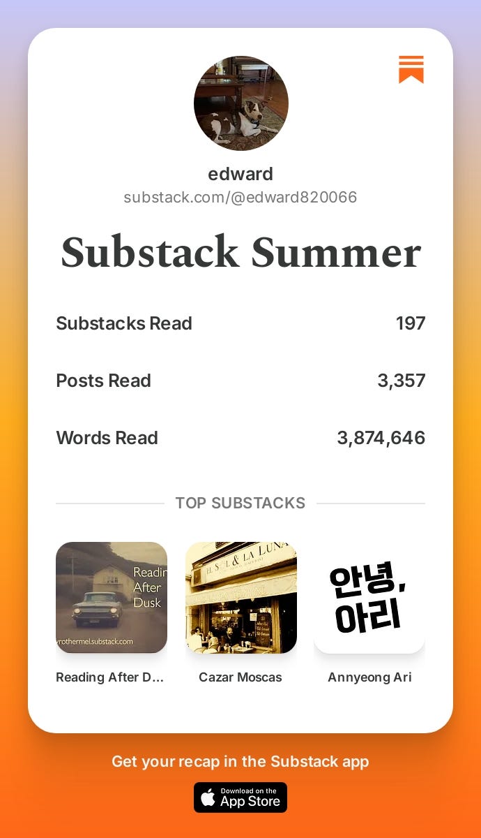 Substack Summer Substack Summer