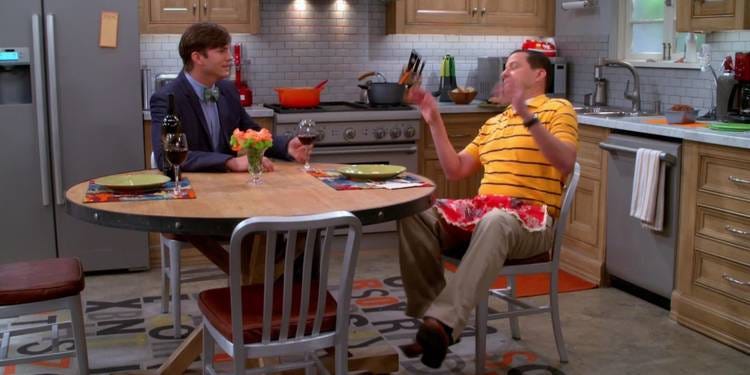 The cafe bustelo can in the kitchen in Two and a Half Men