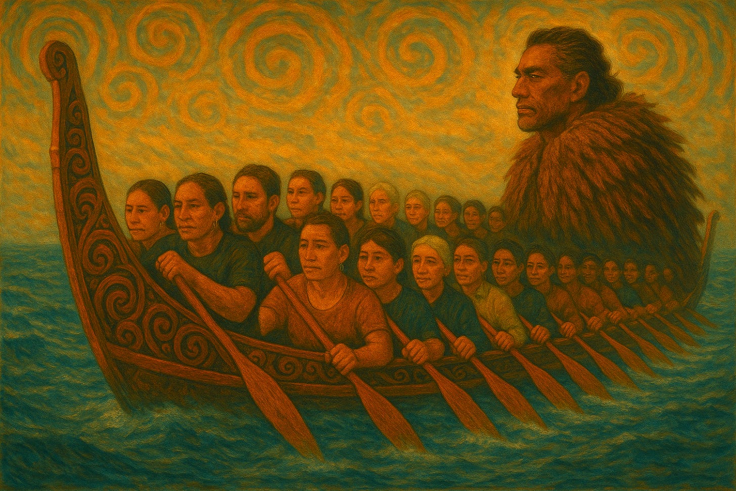 Tane Rangatira Leading with both Worlds | Rangatiratanga - by JTK