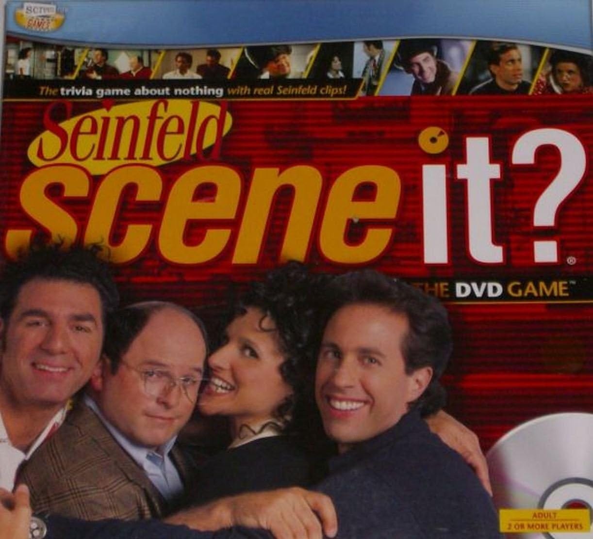 Amazon.com: Seinfeld Scene It Game With DVD TV Trivia Questions : Toys ...