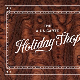Take a Stroll Through the À La Carte Holiday Shop