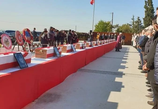 As recent as December last year (2020), fourteen Turkish Cypriot children murdered by Greek Cypriots in 1974 were buried in the Turkish Republic of Northern Cyprus (TRNC). The remains of the 14 children, seven girls and seven boys, were found in mass graves during excavations in the village of Muratağa (Maratha). As recent as December last year (2020), fourteen Turkish Cypriot children murdered by Greek Cypriots in 1974 were buried in the Turkish Republic of Northern Cyprus (TRNC). The remains of the 14 children, seven girls and seven boys, were found in mass graves during excavations in the village of Muratağa (Maratha).