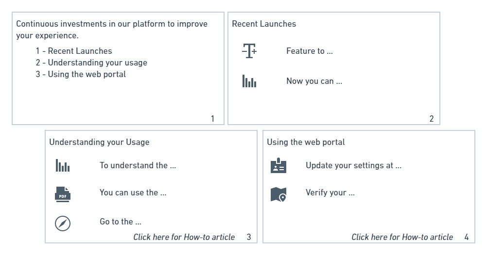 Image showing a mock prototype of presentation