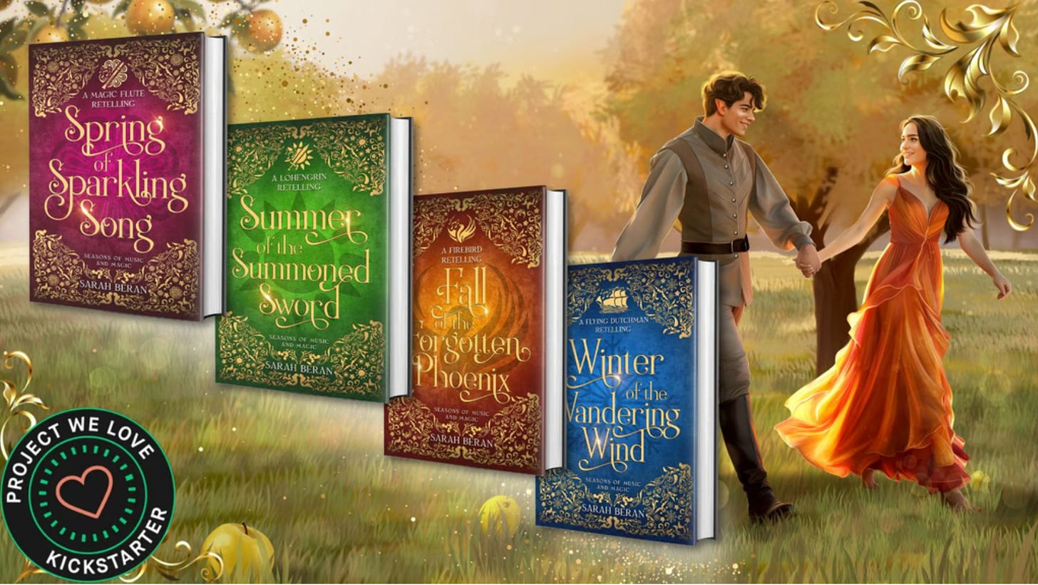 Seasons of Music and Magic Kickstarter banner Seasons of Music and Magic Kickstarter banner
