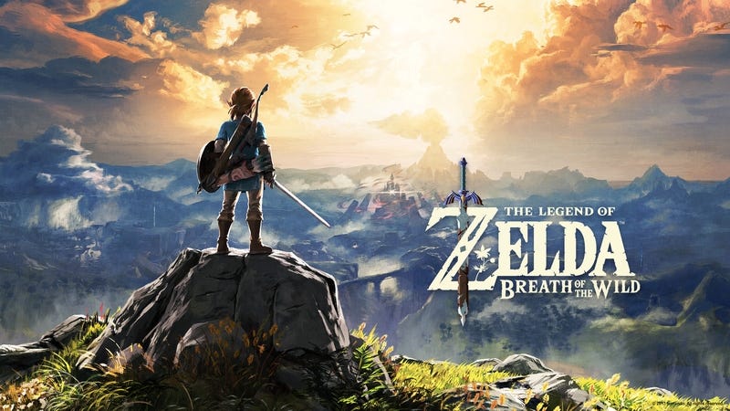 The Legend of Zelda: Breath of the Wild official artwork