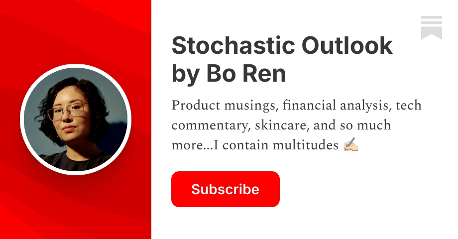 Stochastic Outlook by Bo Ren | Substack