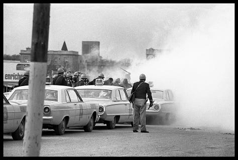 ICE violence and police violence against protesters