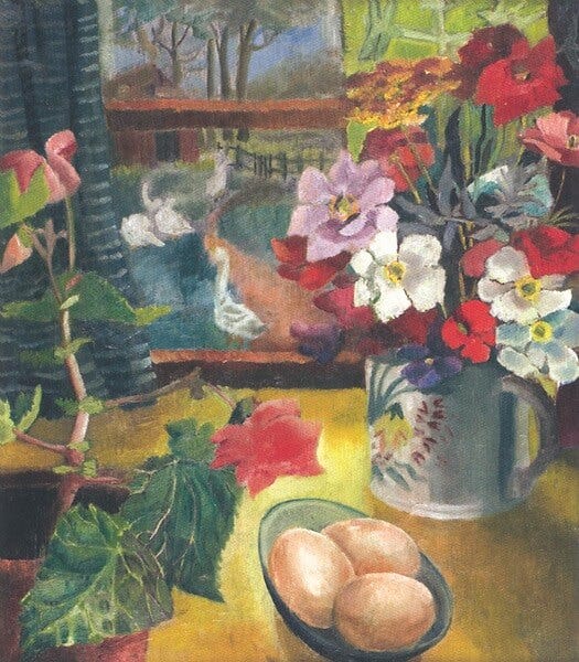 Dora Carrington - Eggs on a Table