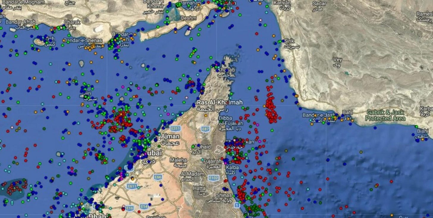 Hormuz e Bab el Mandeb: la teoria dell'inaccettabilità del rischio