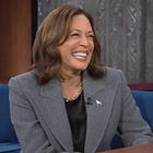 Kamala Harris Passes Beer-Drinking Test With Stephen Colbert, Is Officially President Now