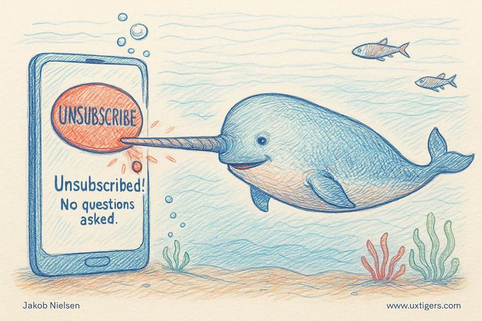A cartoon of a narwhal with a horn on a phone screen

AI-generated content may be incorrect.