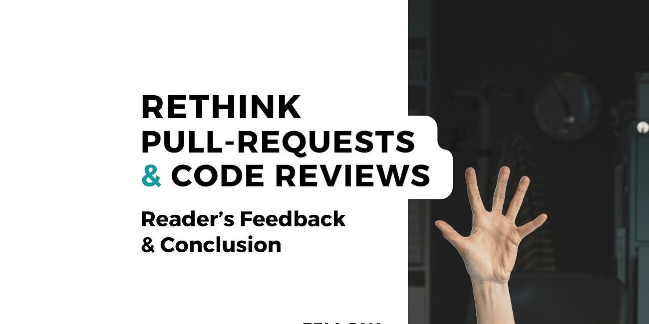 Avoiding Pull-Requests and Code Reviews