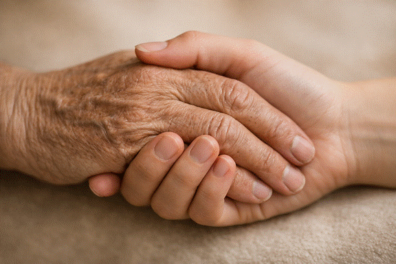 Clasped hands close‑up Clasped hands close‑up