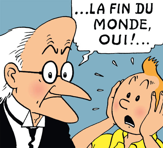 fin du monde - TINTINOMANIA