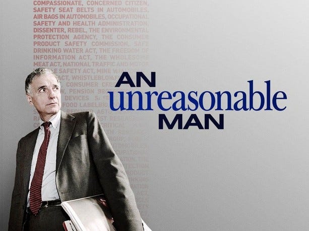 An Unreasonable Man | Rotten Tomatoes
