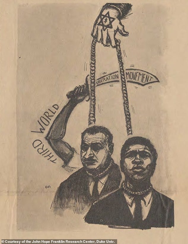 Harvard president condemns anti-Semitic cartoon posted by staff faculty  group but is yet to fire professors who posted it | Daily Mail Online