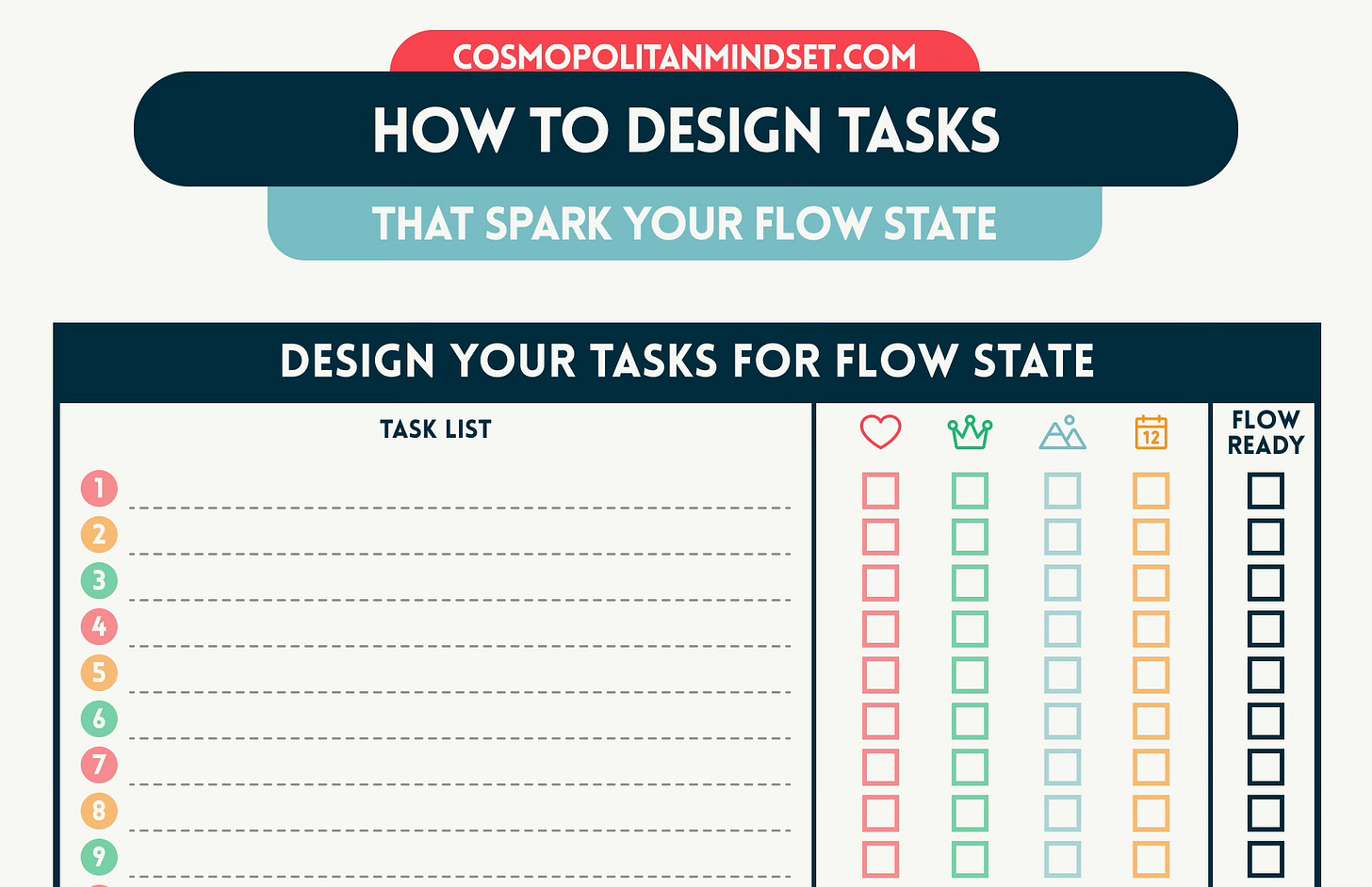 How to Design Tasks that Spark Your Flow State - Preview
