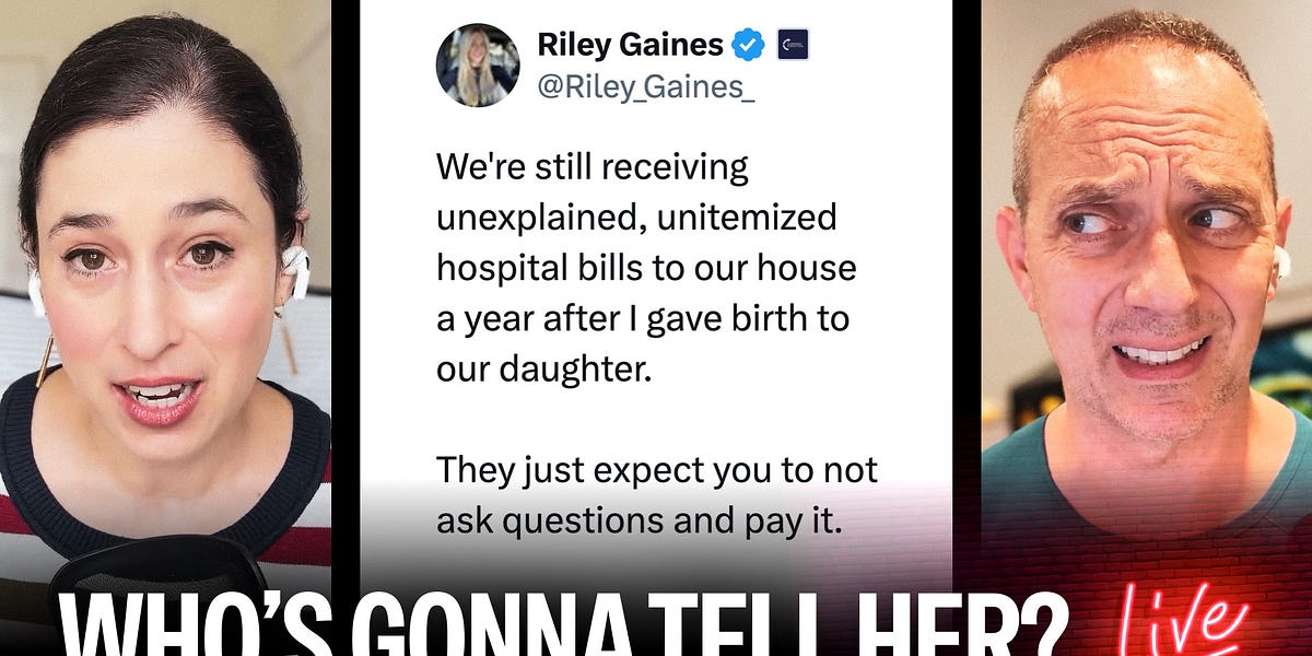 Receipts Live: Riley Gaines’ Medical Bills Reveal a Huge Problem for MAGA