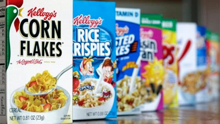 Cereal giant Kellogg is staging a makeover