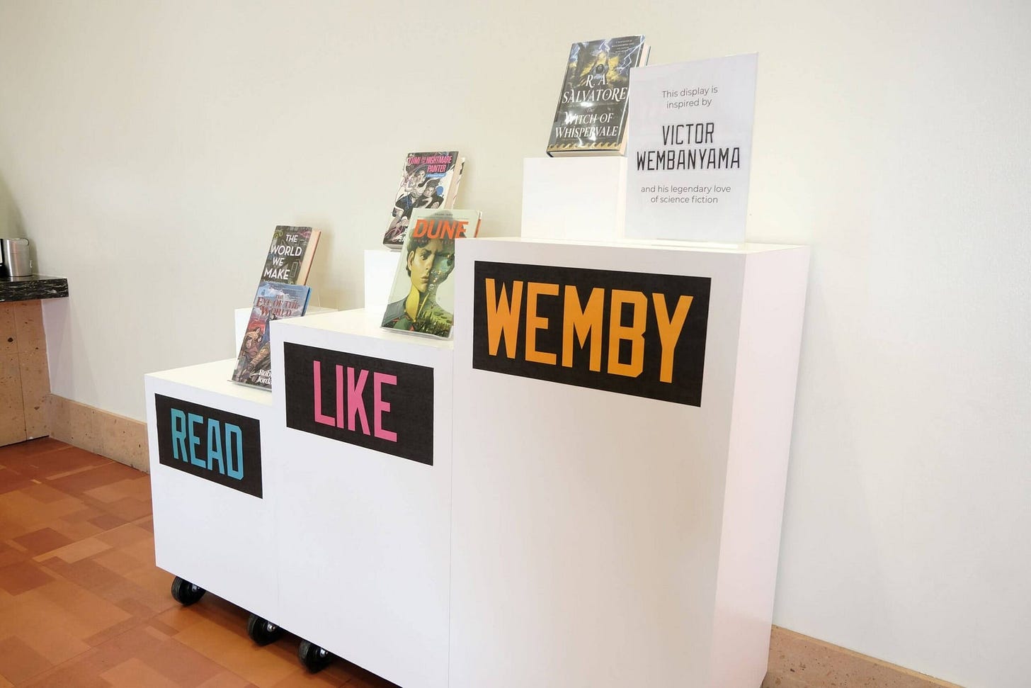 Want to 'Read Like Wemby'? Bring an appetite for fantasy to this San Antonio library - The Athletic Want to 'Read Like Wemby'? Bring an appetite for fantasy to this San Antonio library - The Athletic