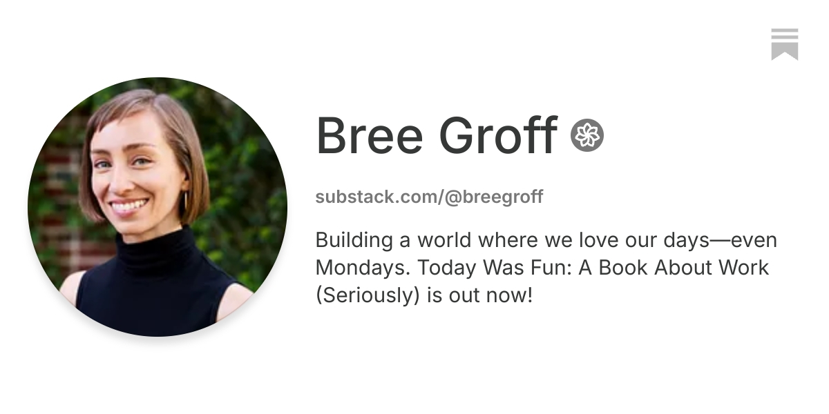 Bree Groff | Substack