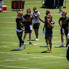 Jayden Daniels says he's still learning Washington's offense. The Commanders like what they're seeing.