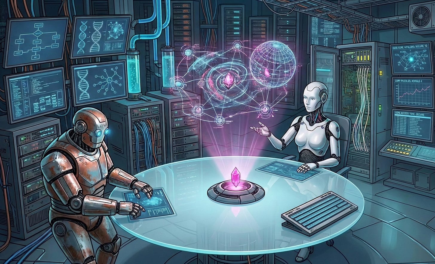 Illustration of an AI agents for autonomous task execution Illustration of an AI agents for autonomous task execution