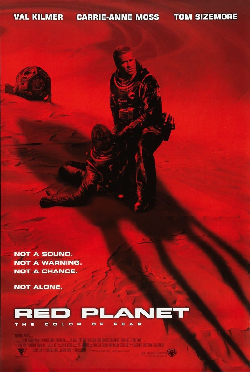 Red Planet DVD Release Date March 27, 2001 Red Planet DVD Release Date March 27, 2001