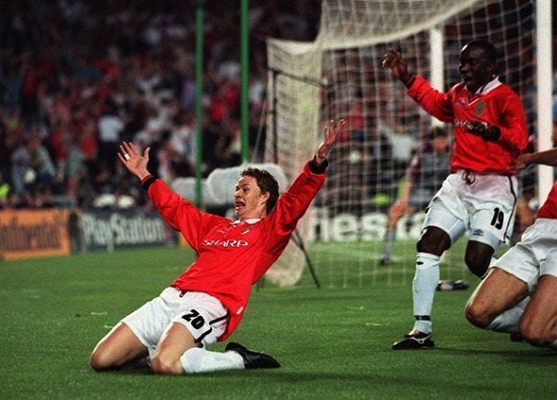Ole Gunnar Solskjaer 26/5/1999
